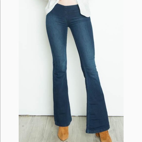 free people pull up jeans
